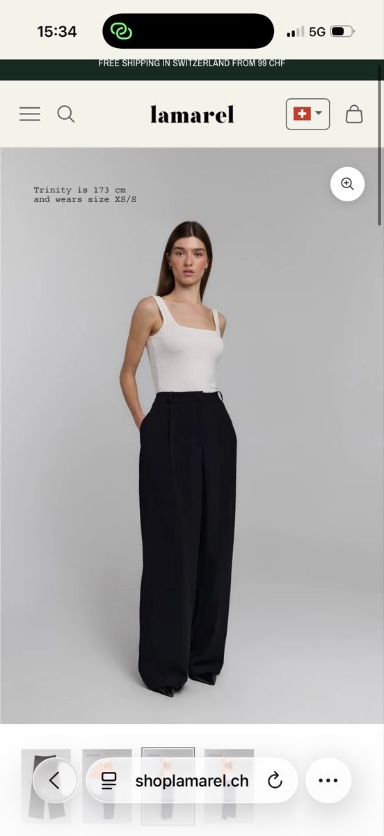 Lamarel Pantaloni: Lamarel trousers chocolate brown – Usato da Zürich venduto da AlineCr 5