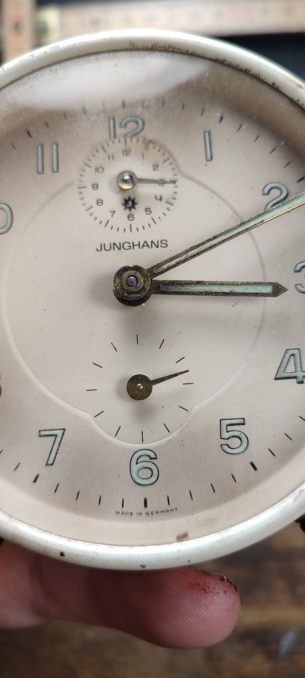 Junghans Sveglie: Wunderschöner alter Wecker Nr. 170 Junghans mit Patina – Usato da Gelterkinden venduto da MYSTOREFORYOU4460 2