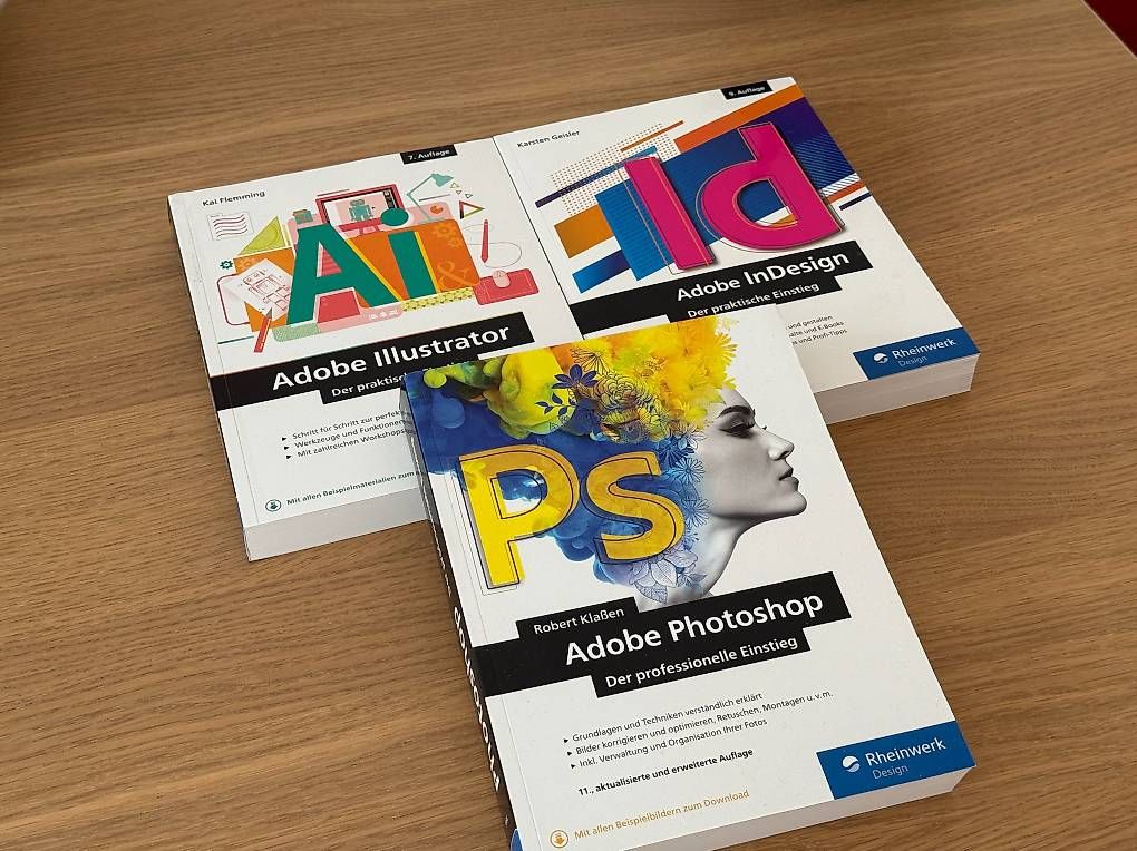 Libri: Adobe Design Bücher-Paket, neu – Nuovo (secondo la descrizione) da Zürich venduto da ganchclub 1