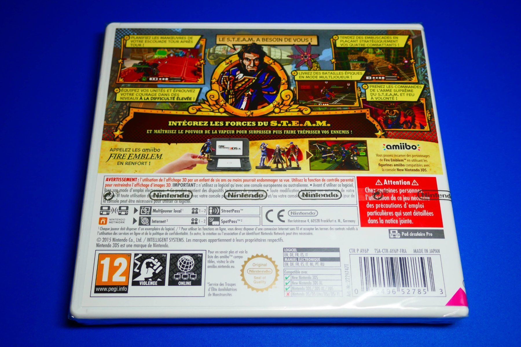 Nintendo Giochi: Code Name : Steam sous Blister - Nintendo 3DS – Usato da Vuarrens venduto da Espace-Retro 1