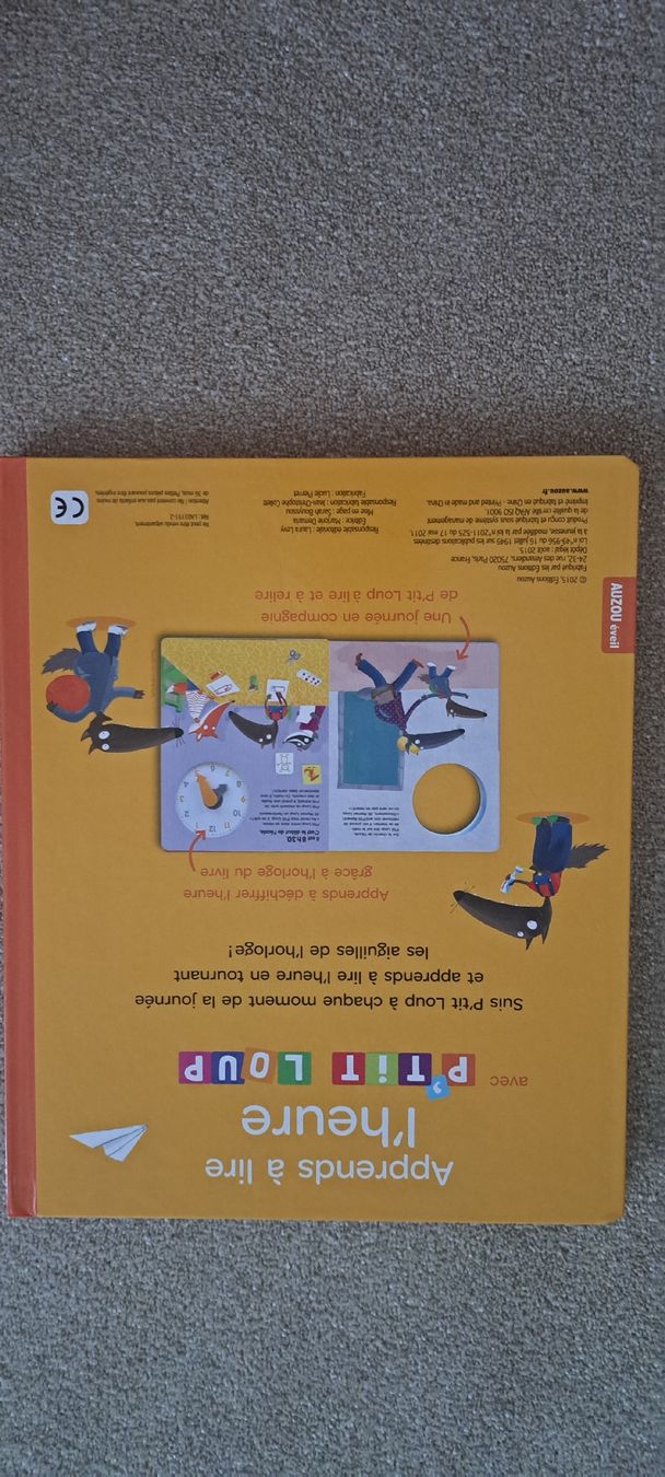 Libri: Apprends à lire l'heure avec p'tit loup – Nuovo (secondo la descrizione) da Bossonnens venduto da becky_sommer 1