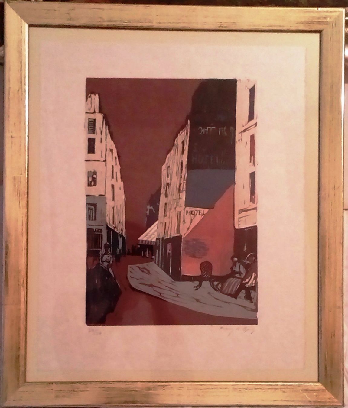 Grafica & Litografie: Opitz, Franz Karl  Lithographie 36/50 – Usato da zurich venduto da ARTMYART 1