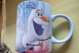 Tasse Olaf Disney "Frozen" Keramik blau