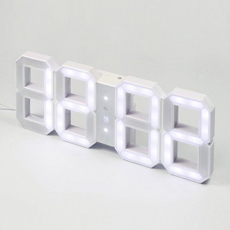 Orologi: Kibardin white & white clock – Nuovo (secondo la descrizione) da Niederwil AG venduto da Resurver 1