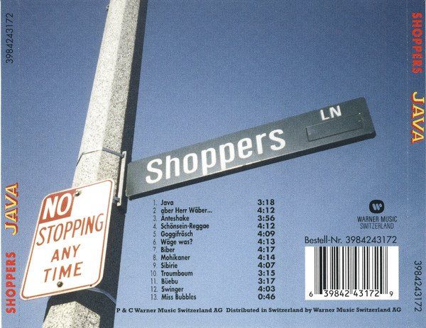 CD: Stop The Shoppers – Java - Vergriffen! – Usato da Brittnau venduto da Zibu 3