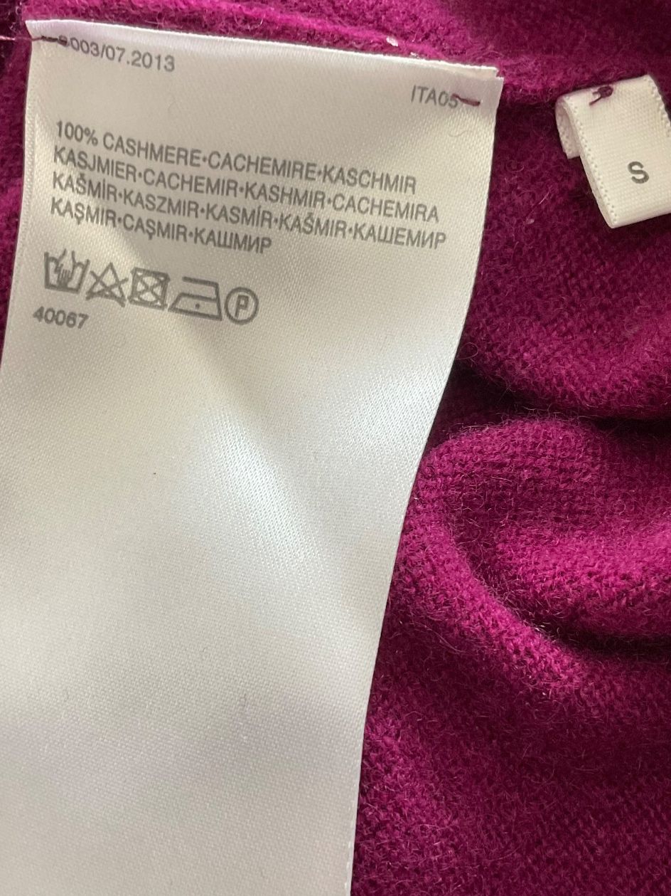 C&A Maglioni & Felpe: 100% Kaschmir Pullover Gr S Bordeaux von C & A – Usato da Urdorf venduto da alda02 4