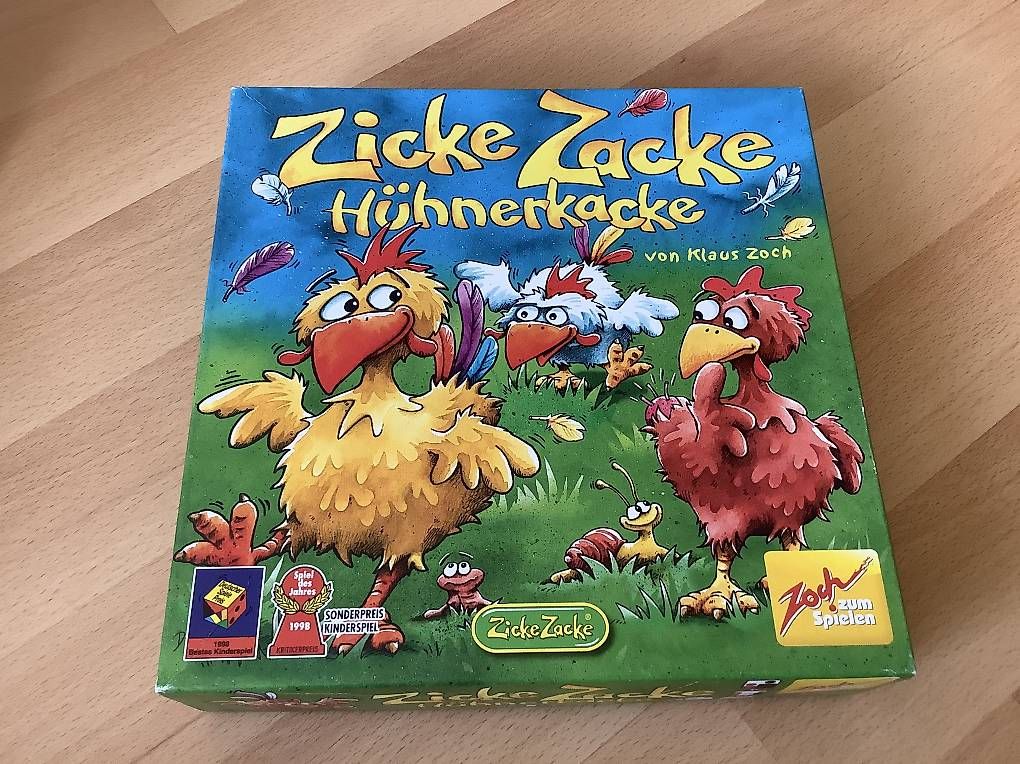 Spiele: Zicke Zacke Hühnerkacke – Gebraucht aus Winterthur von PeMaWin