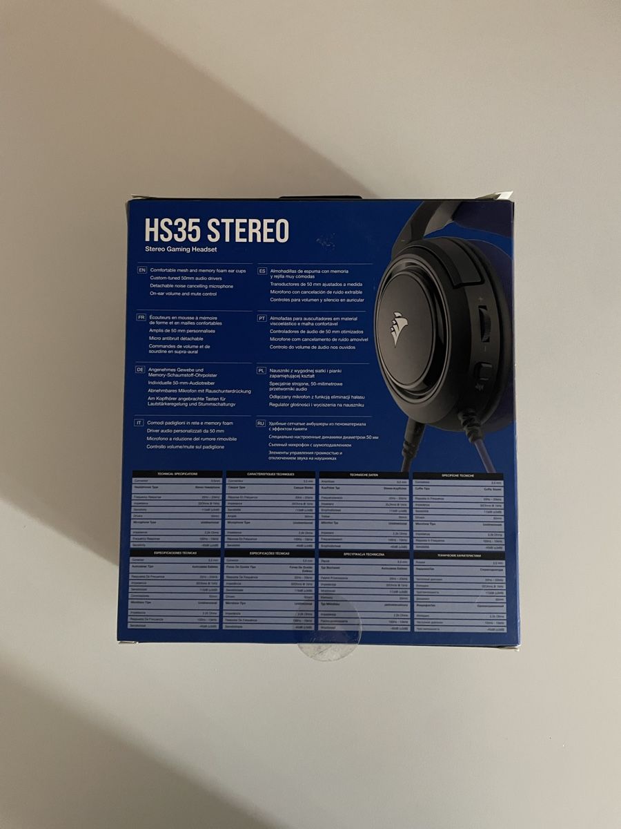 Corsair Cuffie: Corsair HS35 Stereo Gaming Headset – Usato da Mendrisio venduto da dmcol 1
