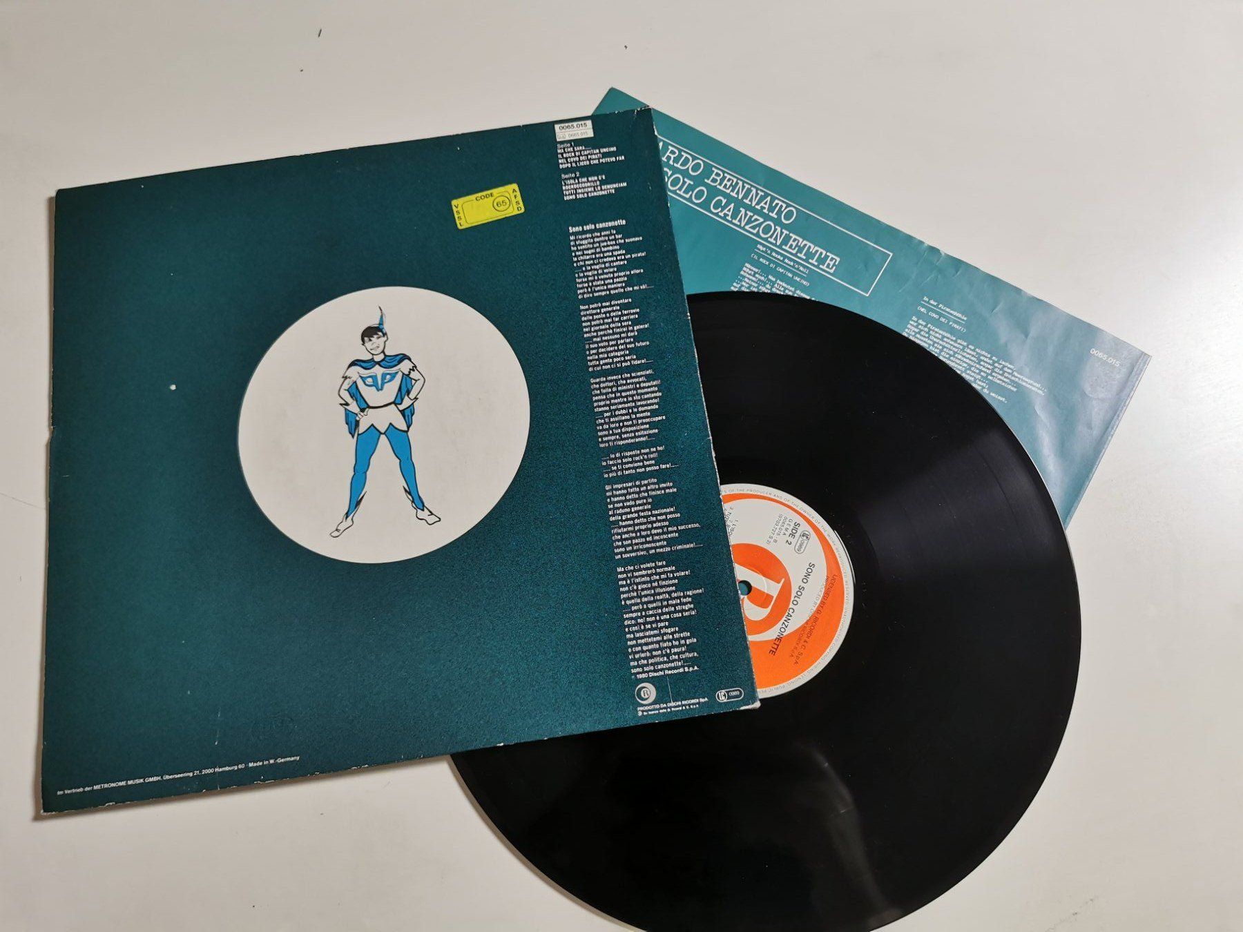 Dischi in vinile: EDOARDO BENNATO - SONO SOLO CANZONETTE – Usato da Grafenried venduto da House-of-Oldies 1