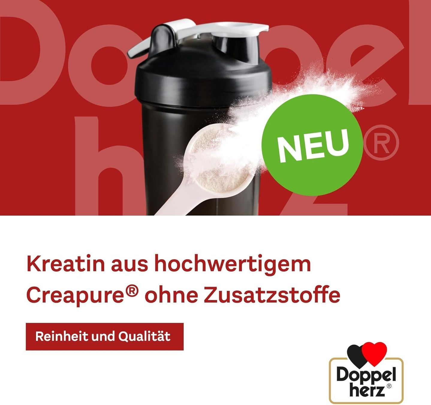 Cibi & Specialità: Doppelherz Creatine Monohydrate Creapure 250g – Nuovo e nell'imballaggio originale da Suhr venduto da SchnapperCH 4