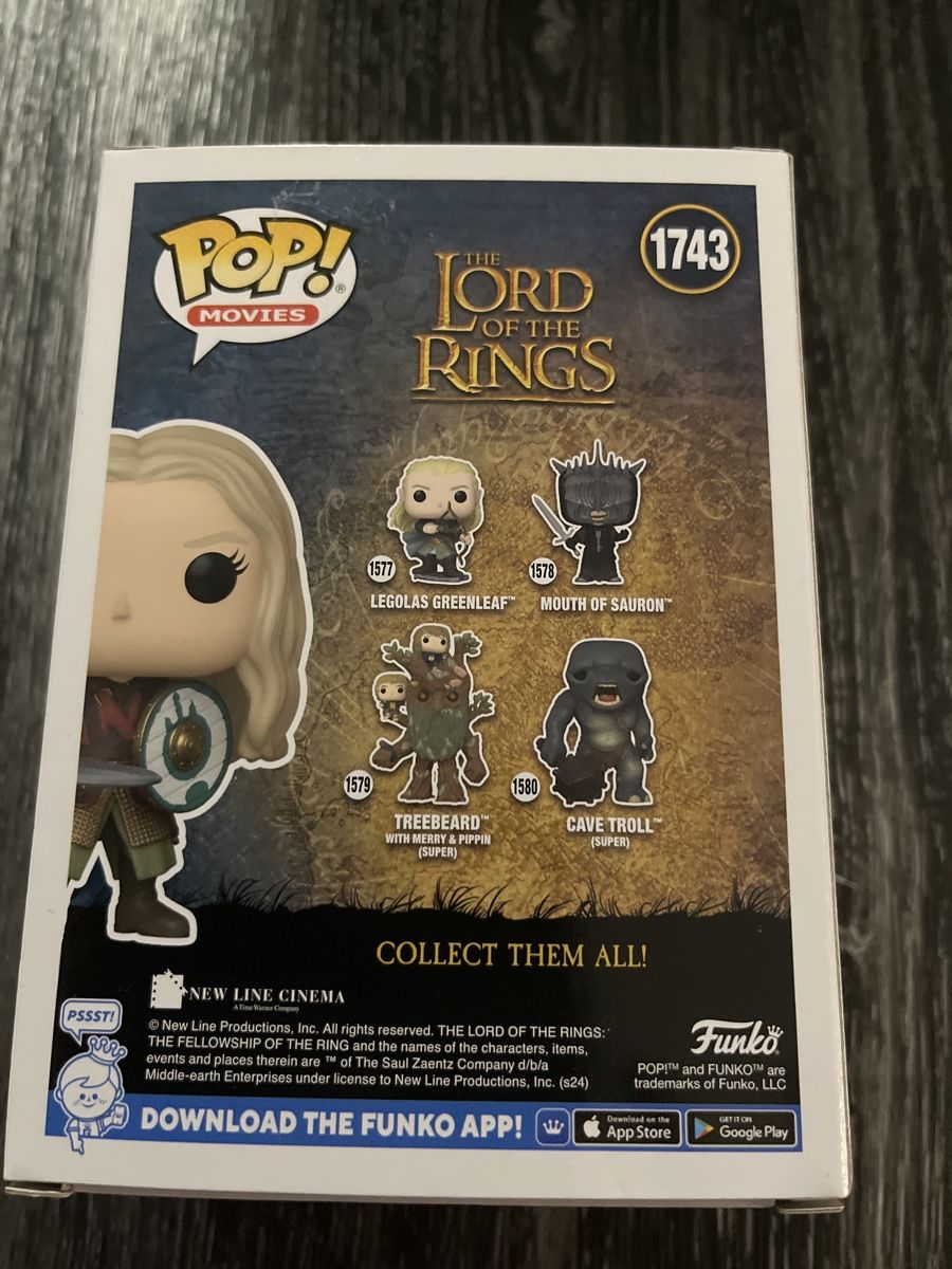 Funko Figuren: Figurine Funko POP Eowyn 1743 Neuf – Neu und originalverpackt aus Yverdon-les-Bains von vin_95zk 2