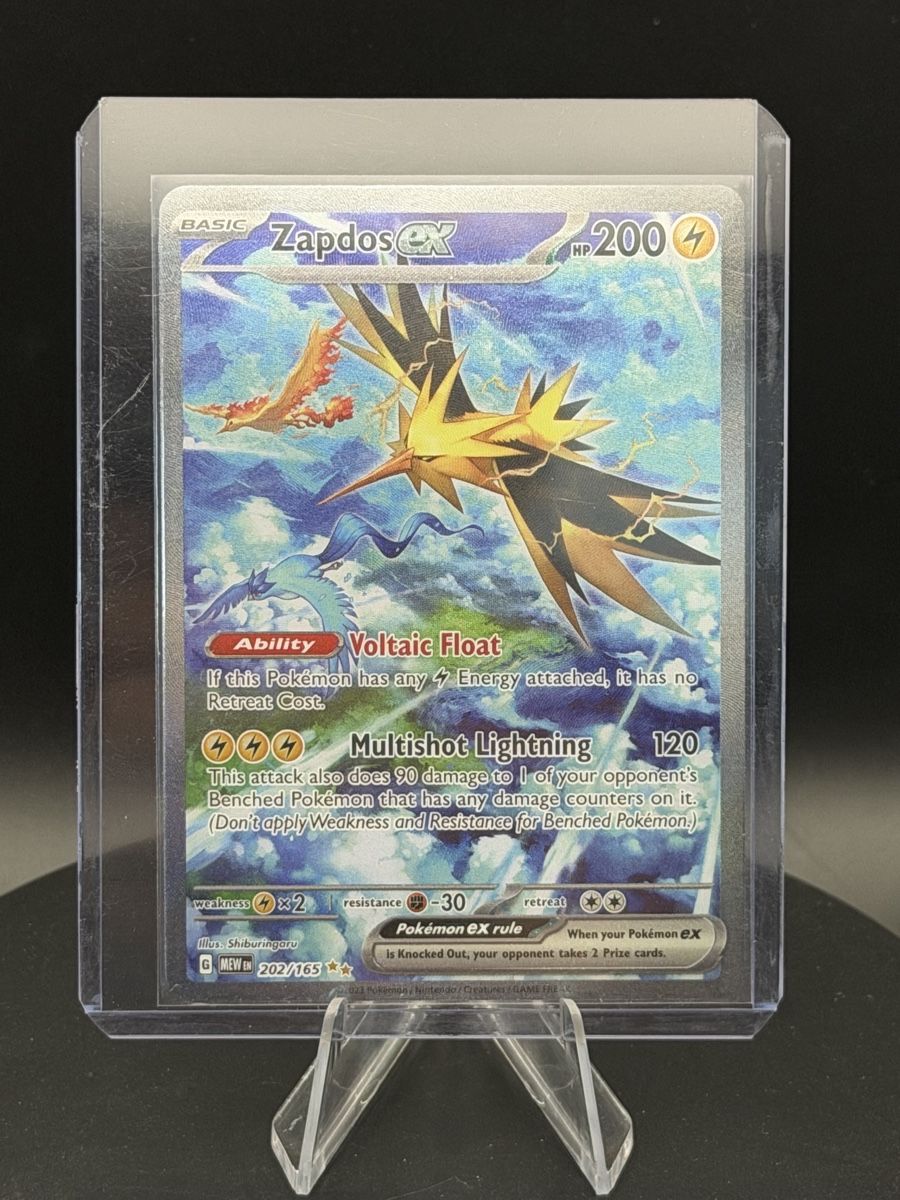 Pokémon Carte collezionabili: Pokemon Zapdos Ex 151 – Usato da Belp venduto da Leoloulou1