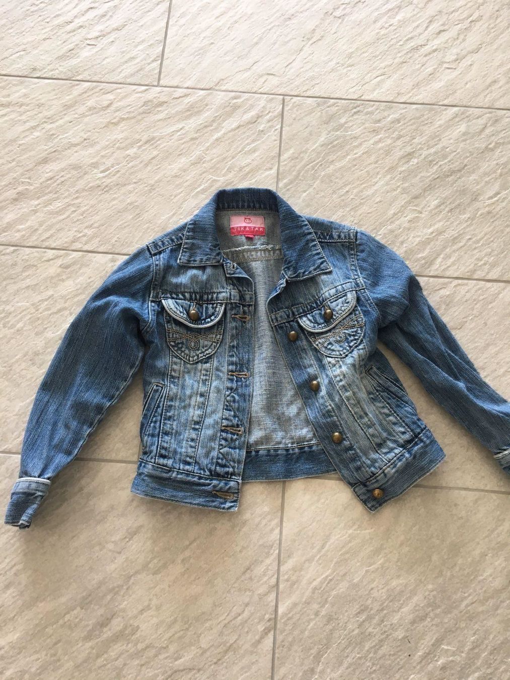 Jacken & Mäntel: Jeans Jacke für Mädchen Größe 122 – Gebraucht aus Adliswil von rossoelmare 2