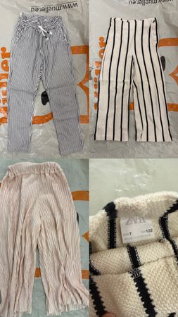 3 Hosen Mädchen, Zara, C&A, Sommer, Gr. 110-122