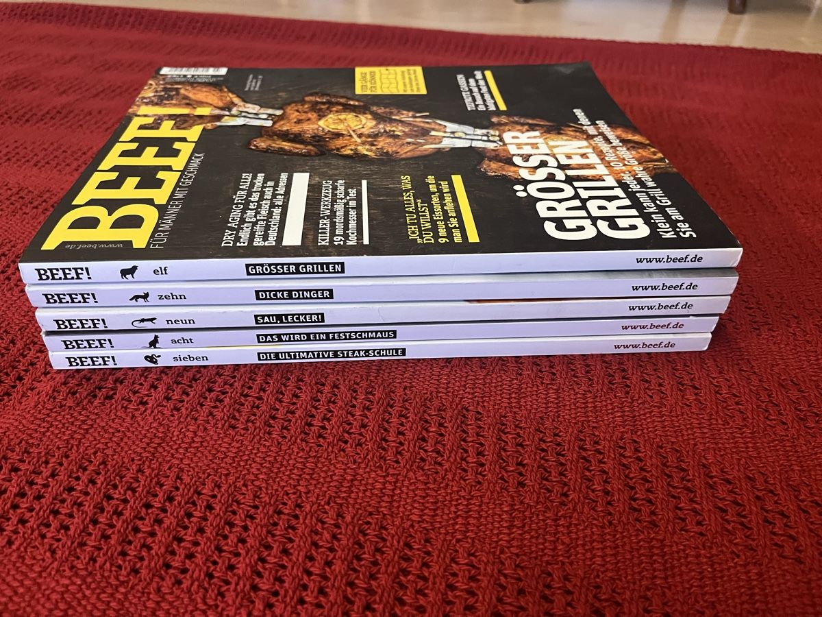 Riviste & Magazine: Beef! Magazin Sammlung – Nuovo (secondo la descrizione) da Jonen venduto da tan_c7mk 8