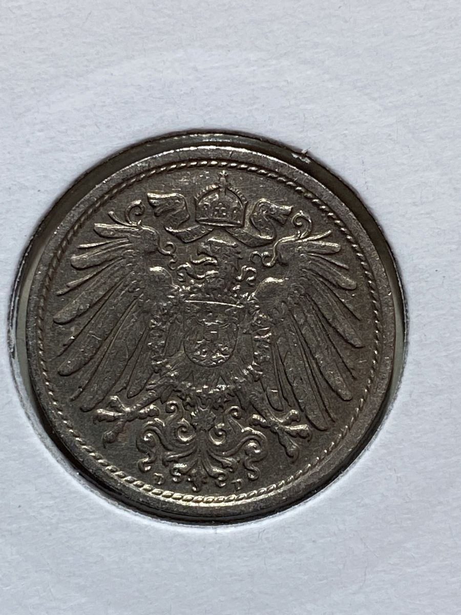 Tutti le monete: Deutsches Reich - 10 Pfennig - 1914 – Usato da Payerne venduto da Mike1682 1