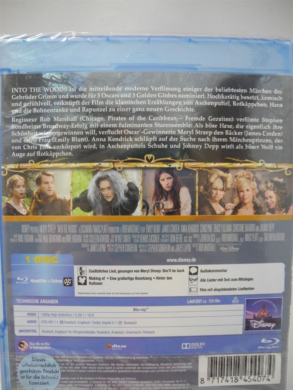 Tutti i DVDs: Disney DVD Into the Woods, Nr. 665 – Nuovo e nell'imballaggio originale da Kottwil venduto da Crazyrolf 1