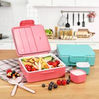 Voluex 4meal Auslaufsichere Launchbox ,Tupperware, Brotbox