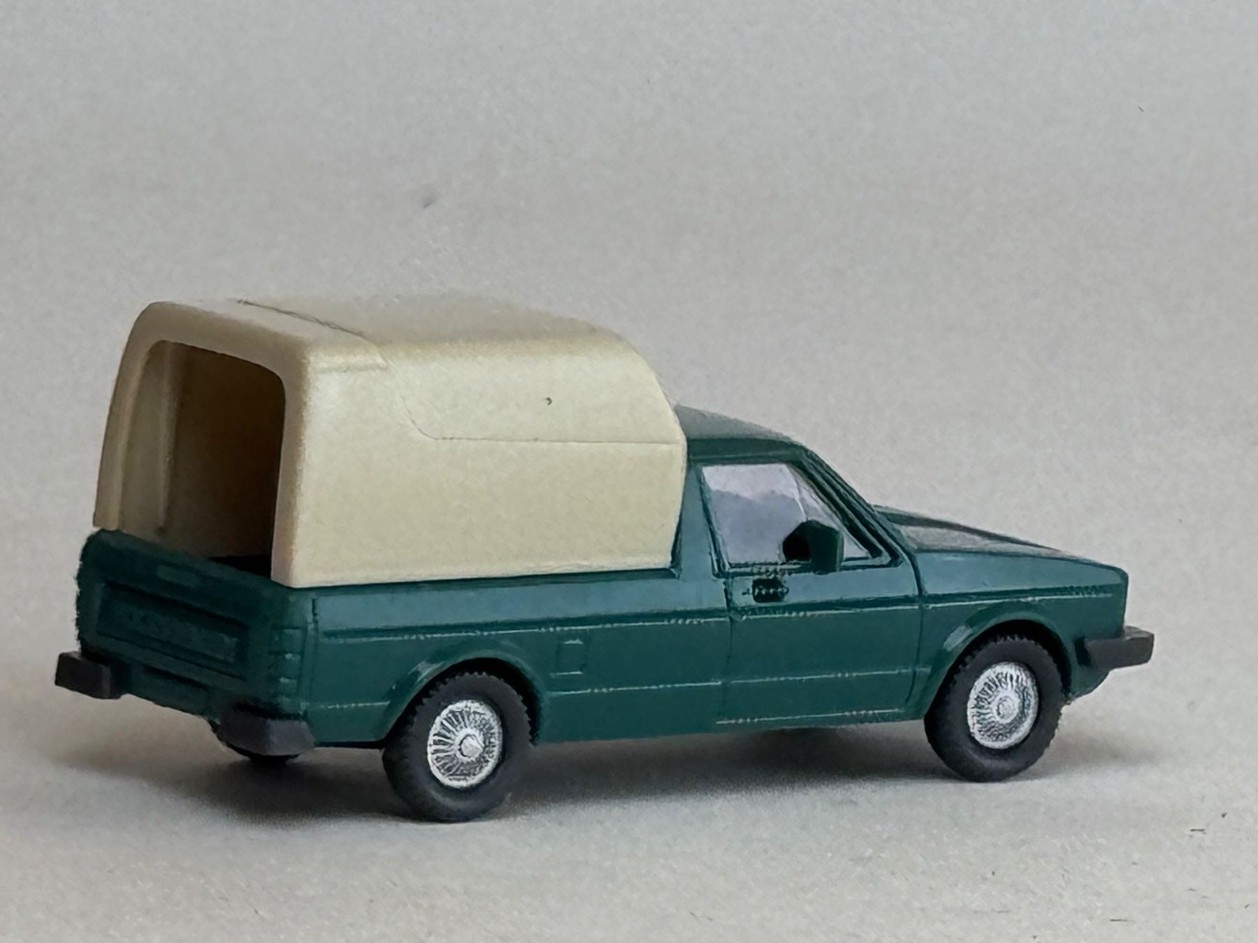 Wiking Modellini d'auto: VE1- Wiking VW Caddy grün – Usato da Elm venduto da Wikmtz 1