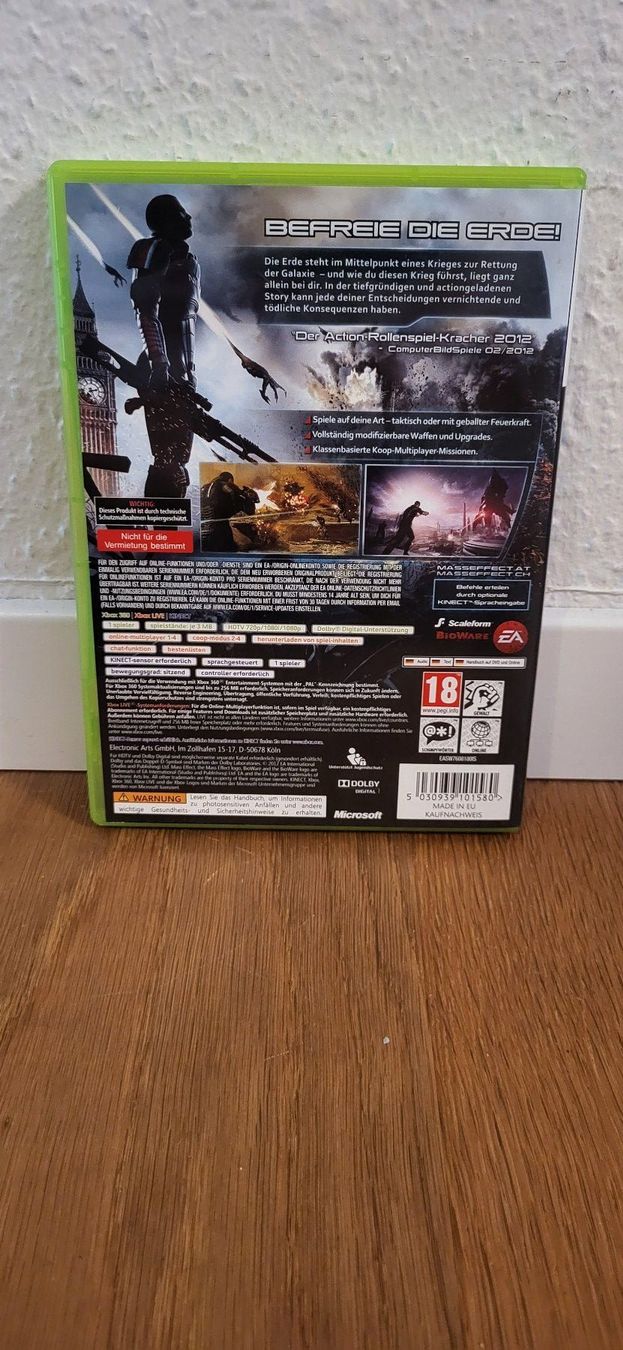Microsoft Spiele: Xbox 360 - Mass Effect 3 – Gebraucht aus Münsingen von DigitaleSpielecke 1