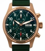 IWC IW388110 Pilot's Watch Chronograph Grün Rose Gold 41mm