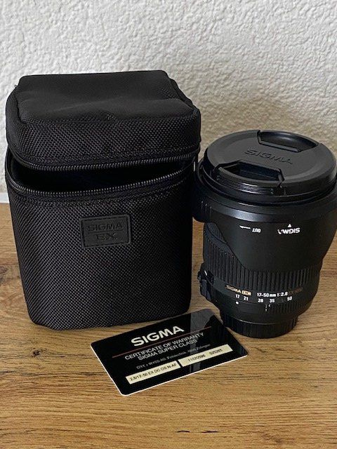 Sigma Obiettivi: SIGMA DC 17-50mm 1:2.8 EC HSM – Usato da Jegenstorf venduto da Pinus63