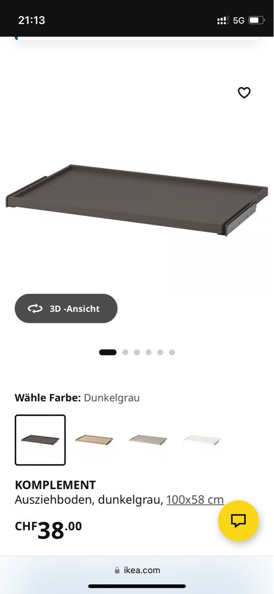 Ikea Schränke: Ikea Pax Lade – Neu (gemäss Beschreibung) aus Basel von nad_qtm6 2