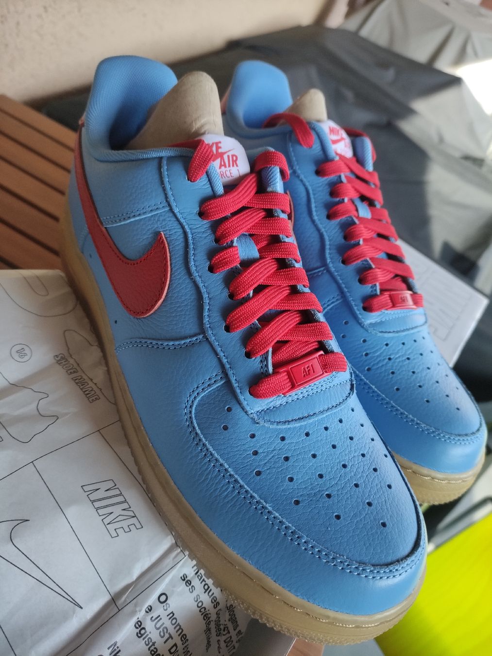 Nike Scarpe da uomo: Nike Air force one , AFD Custom 43 – Nuovo e nell'imballaggio originale da Goldach venduto da M.H.Industries