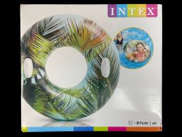 INTEX aufblasbarer Schwimmring mit Griffen