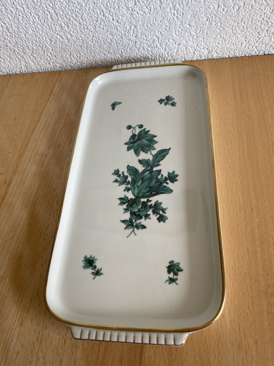 Piatti di portata: Cakeplatte Langenthal 1949 handbemalt – Usato da Schwarzenburg venduto da Michellu 1