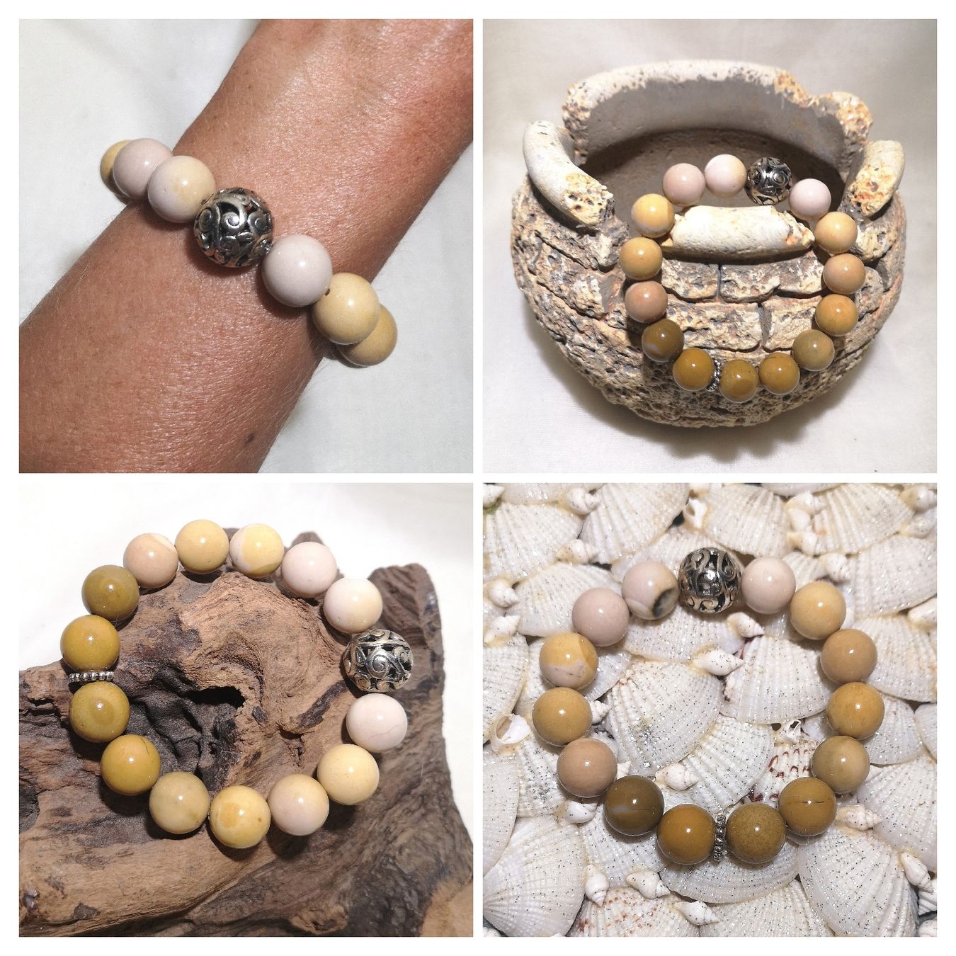 Bracciali & Braccialetti: Gelb-Mix Armk. - Spendenaktion – Nuovo (secondo la descrizione) da Unterkulm venduto da Nachtigall