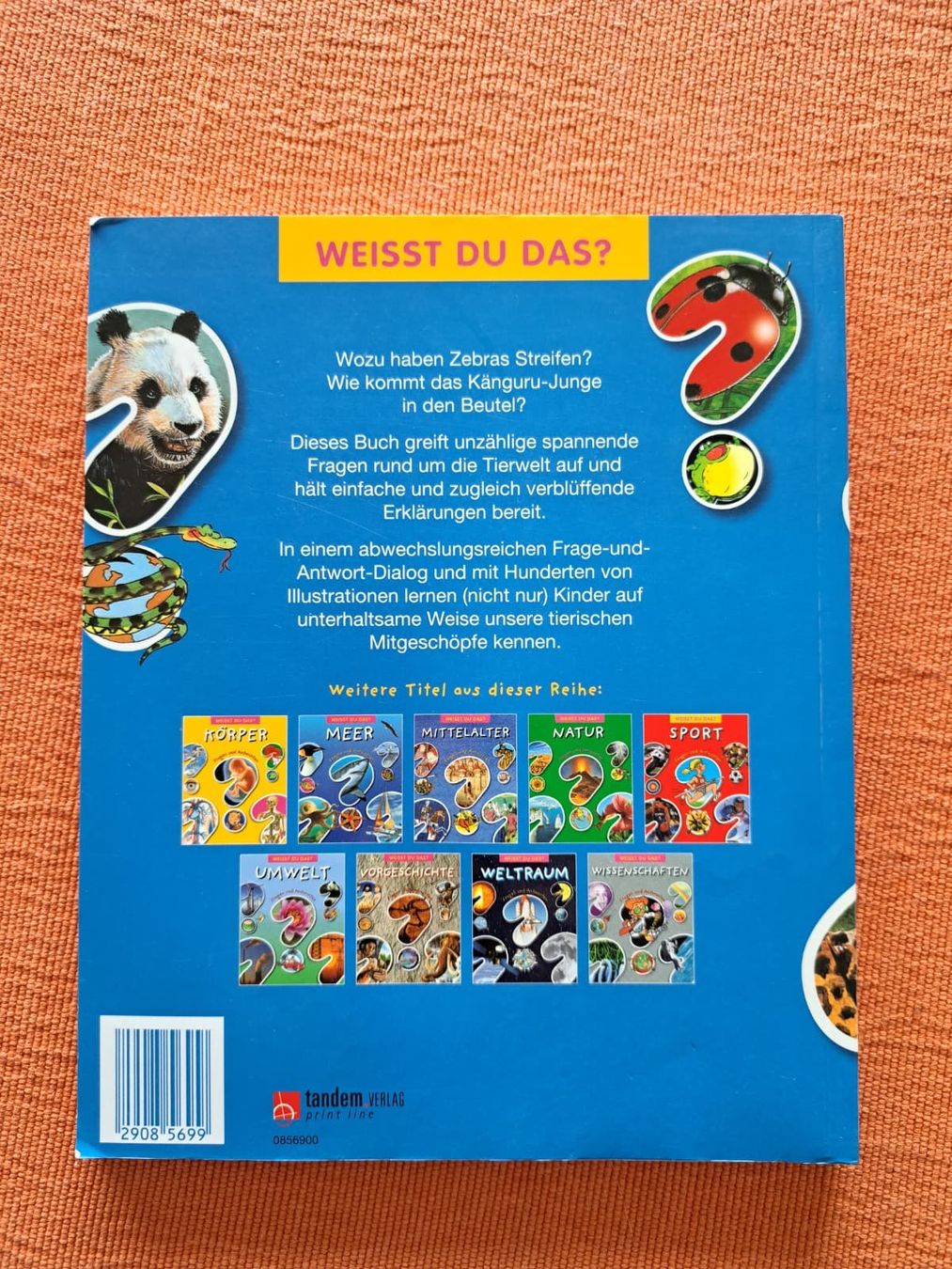 Giochi: Fragebuch über Tiere – Usato da Biel-Benken BL venduto da Salomonssiegel 1