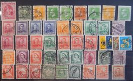 New Zealand British Lot mit alten Werten I