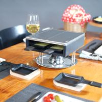 Kisag Raclette Set CLASSIC SILVER - Portofreier Versand