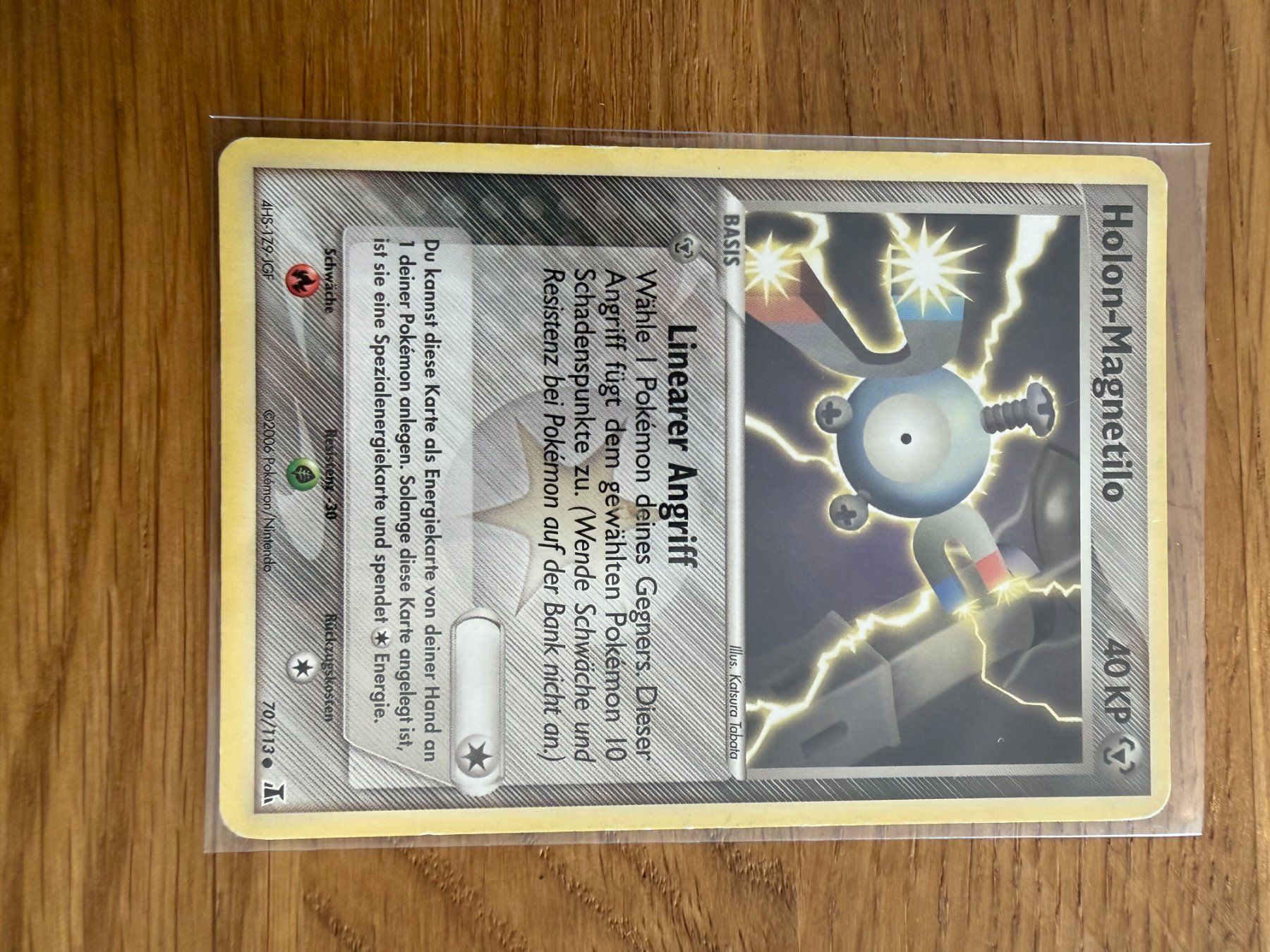 Pokémon Cartes à collectionner: Holon-Magnetilo 70/113 – D'occasion à Amriswil par sim_nlb6