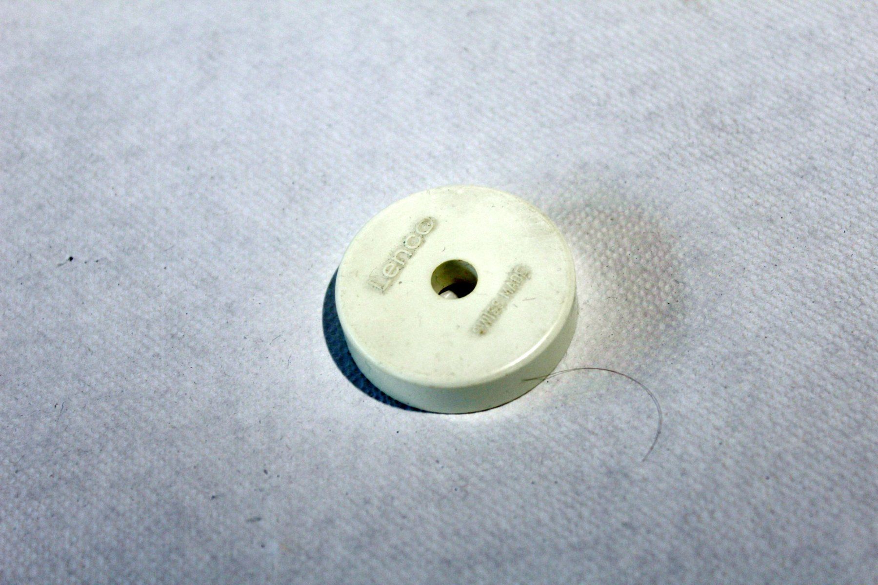 Giradischi: Originaler LENCO Single Adapter / Single Puck, um 1962 – Usato da Bern venduto da kultiges 7