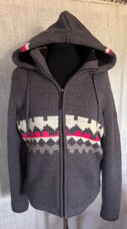 Warme Übergangs-/Outdoor-Jacke aus Wolle von Sherpa Gr. S