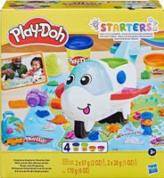 Play-Doh Flugi, das Flugzeug 4 Dosen Knete