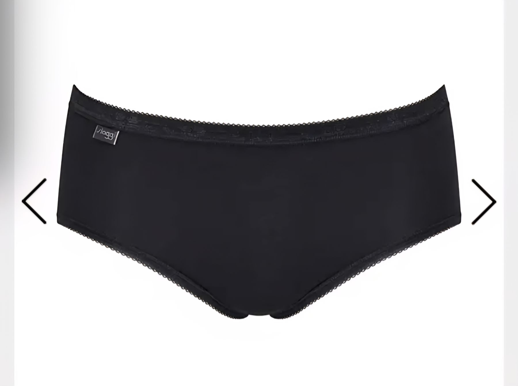 Sloggi Sonstige Unterwäsche: Sloggi Basic+, 4'er Pack, Midi, Gr. 38, schwarz – Neu und originalverpackt aus Boswil von Mistery79090 2