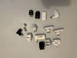Steckdosen Adapter Set, Mehrfachstecker, Top Zustand!