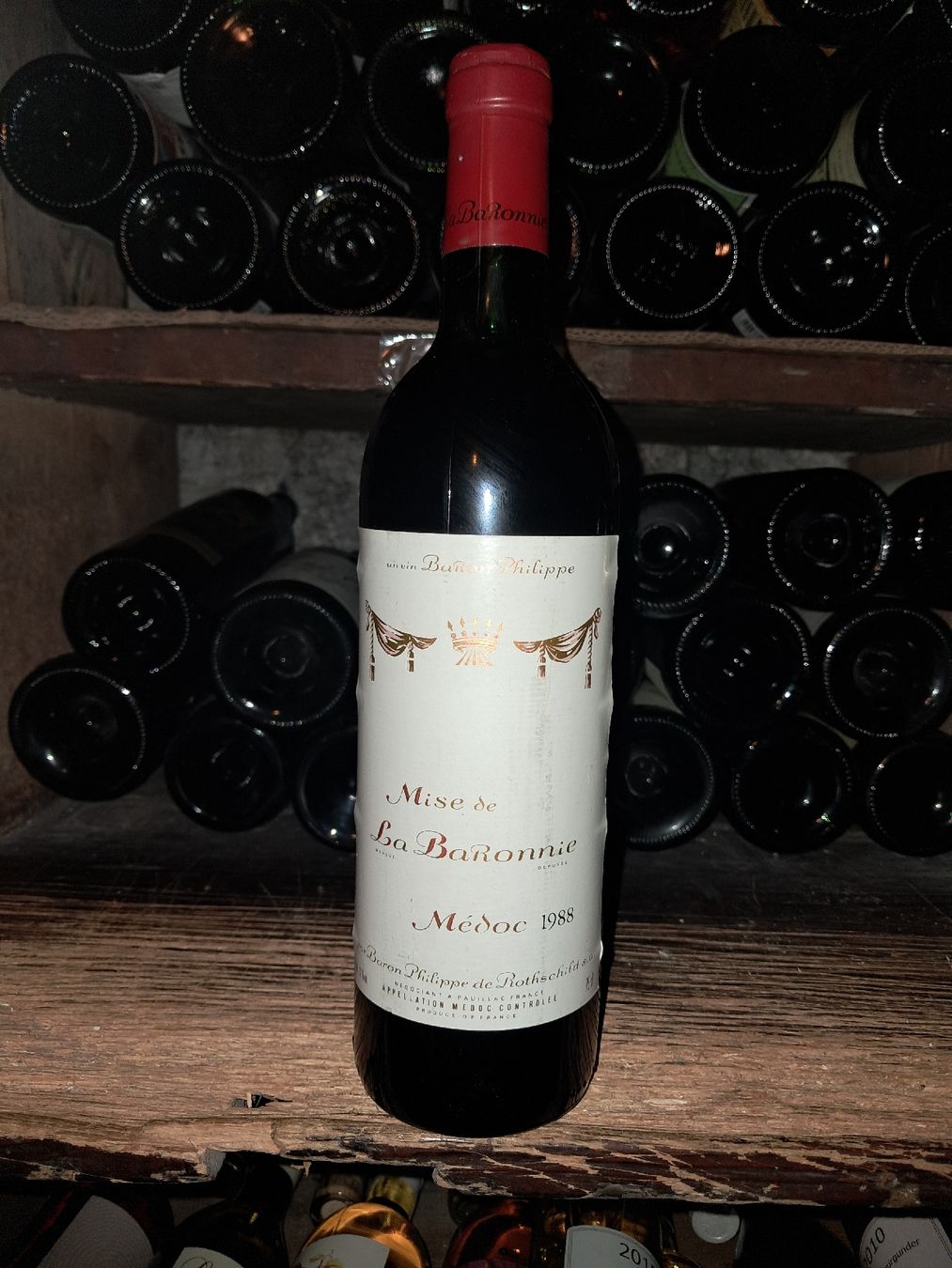 Wein: Médoc "Mise de La Baronnie" 1988  – Neu und originalverpackt aus Le locle von juliensaran 1