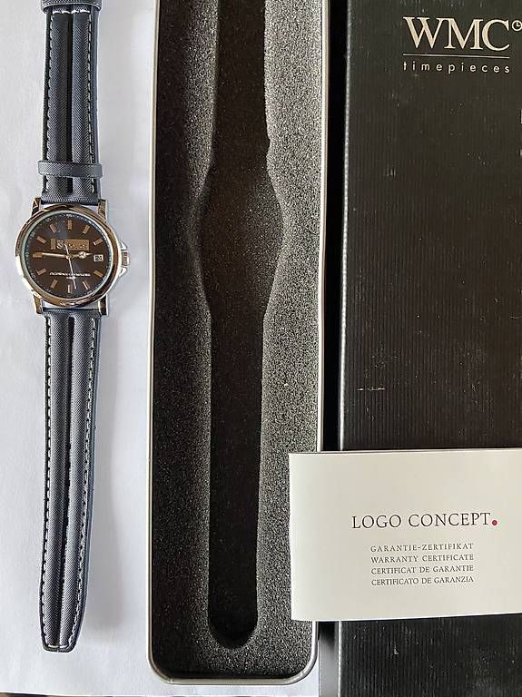 Orologi: Polizeiuhr der Kantonspolizei Bern, neu – Nuovo e nell'imballaggio originale da Salvenach venduto da Haeseli59 1