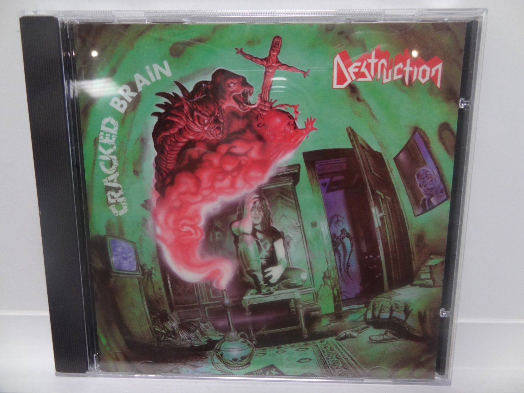 CD: Destruction - Cracked Brain CD - Thrash Metal Klassiker! – Usato da luzern venduto da musicandart