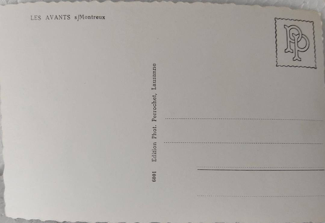 Cartoline postali: LES  AVANTS  s/Montreux – Usato da Delémont venduto da Domdom1 1