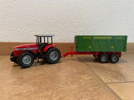 SIKU Massey Ferguson 9240 mit Brantner