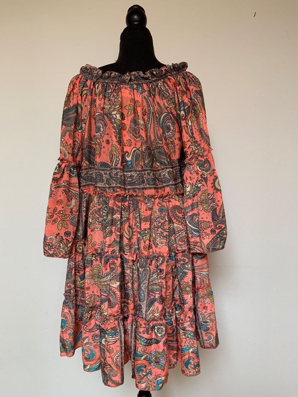 Kleider: Boho Minikleid/ Tunika aus Seide / Viscose – Neu (gemäss Beschreibung) aus Sigriswil von ck56 3