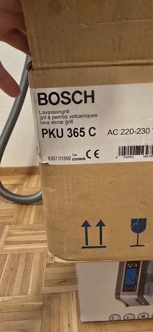 Griglie: Bosch Lavastein grill – Nuovo e nell'imballaggio originale da Weiningen ZH venduto da ped_fbx2 5