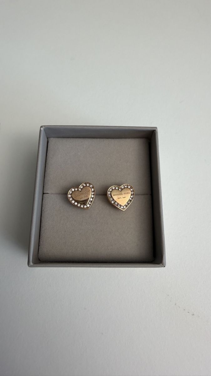 Michael Kors Orecchini pendenti & Orecchini a lobo: Michael Kors Ohrstecker, roségold – Nuovo (secondo la descrizione) da Wil SG venduto da secondhand4u
