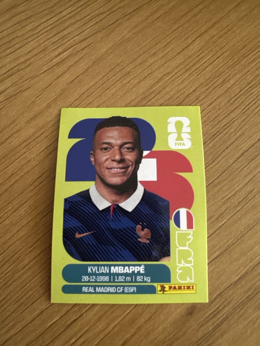 Panini Carte collezionabili: Kylian Mbappé – Nuovo (secondo la descrizione) da Breil/Brigels venduto da joz_v2bw