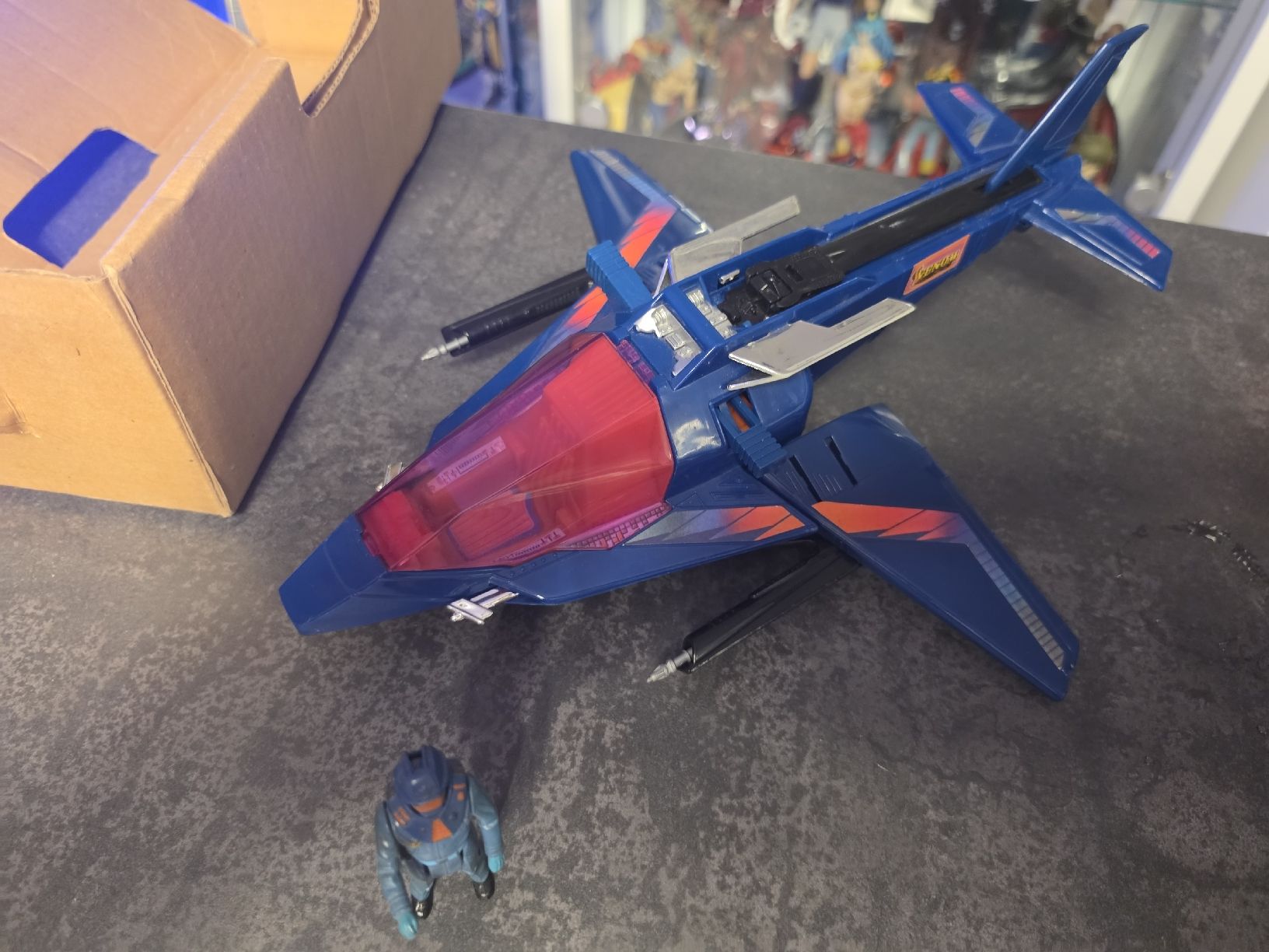 Giocattoli: M.A.S.K. Switchblade en boîte complet  1986 original  – Difettoso da Châtel-St-Denis venduto da Konami 1